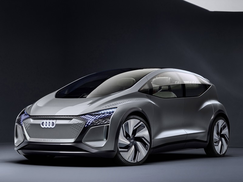 Vize autonomního městského automobilu budoucnosti Audi AI:ME
